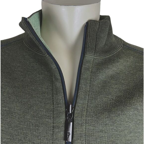 Tommy Bahama Flipshore 1/2 Zip Reversible Sweatshirt Excellent Condition XL - Picture 5 of 11